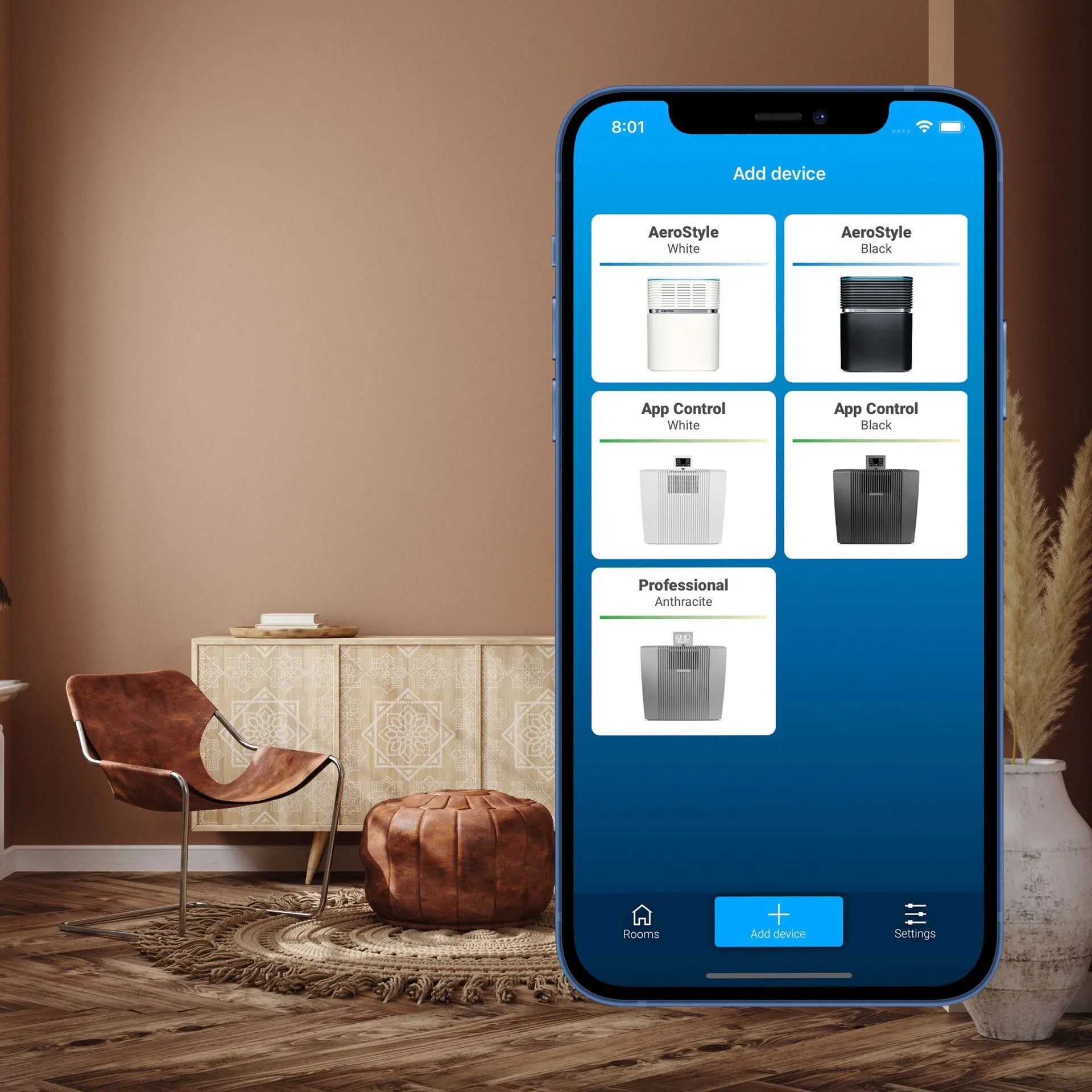 Venta Home pro váš Venta spotřebič s funkcí Wi-Fi